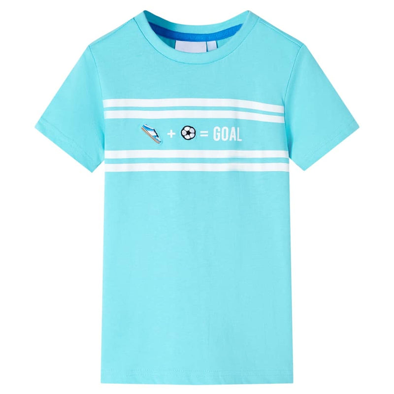 Afbeelding laden in galerijviewer, VidaXL Kindershirt 140 zeeblauw
