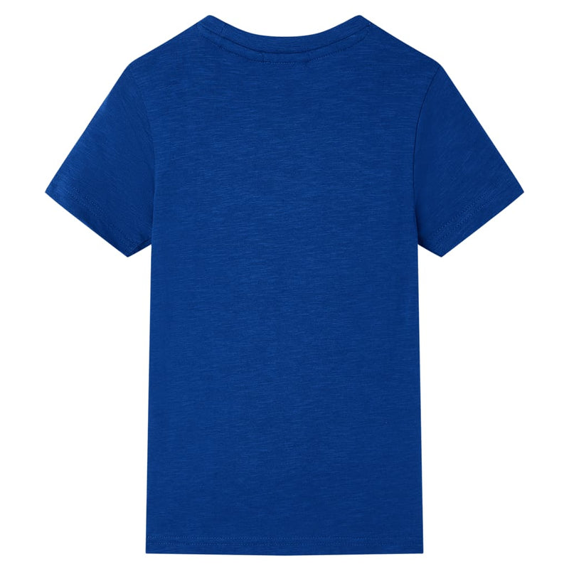 Afbeelding laden in galerijviewer, VidaXL Kindershirt 92 donkerblauw
