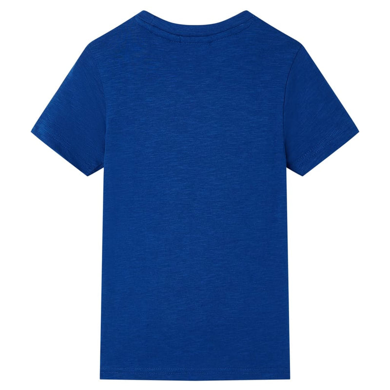 Afbeelding laden in galerijviewer, Vidaxl kindershirt 128 donkerblauw
