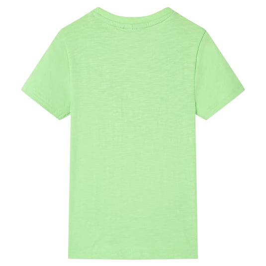 VidaXL Kindershirt 104 neongroen