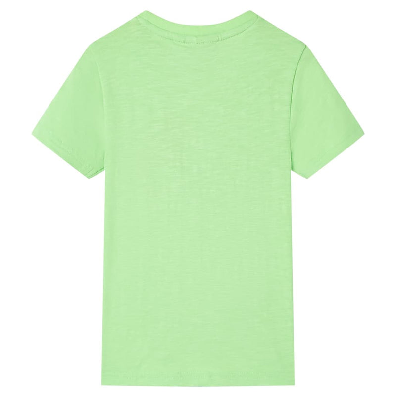 Afbeelding laden in galerijviewer, VidaXL Kindershirt 104 neongroen
