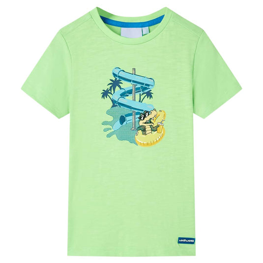 Vidaxl kindershirt 116 neongroen