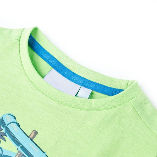 Vidaxl kindershirt 116 neongroen