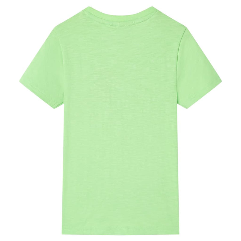 Afbeelding laden in galerijviewer, Vidaxl kindershirt 128 neongroen
