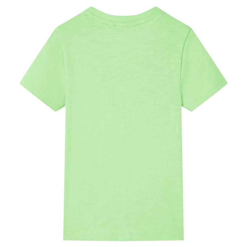 Afbeelding laden in galerijviewer, VidaXL Kindershirt 140 neongroen

