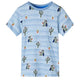 VidaXL Kindershirt 104 gemengd blauw