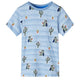 VidaXL Kindershirt 116 gemengd blauw