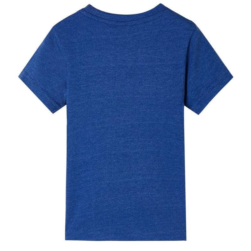 Afbeelding laden in galerijviewer, VidaXL Kindershirt 92 gemêleerd donkerblauw
