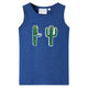 Vidaxl kindertopje 104 gemêleerd donkerblauw
