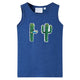 Vidaxl kindertopje 128 gemêleerd donkerblauw