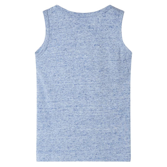 Vidaxl kindertopje 104 gemêleerd blauw
