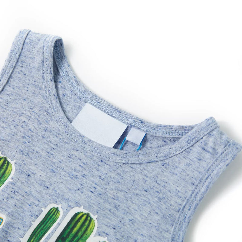 Afbeelding laden in galerijviewer, Vidaxl kindertopje 104 gemêleerd blauw
