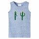 Vidaxl kindertopje 116 gemêleerd blauw