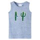 Vidaxl kindertopje 128 gemêleerd blauw