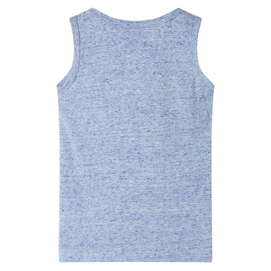 Vidaxl kindertopje 140 gemêleerd blauw