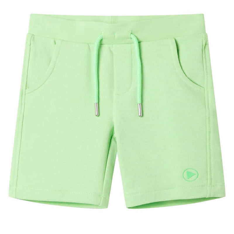 Afbeelding laden in galerijviewer, VidaXL Kindershort 140 fluorescerend groen
