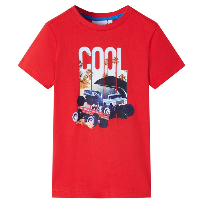 Afbeelding laden in galerijviewer, Vidaxl kindershirt 116 rood
