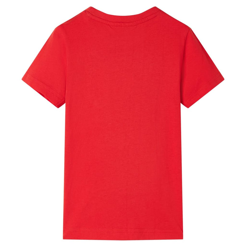 Afbeelding laden in galerijviewer, Vidaxl kindershirt 140 rood
