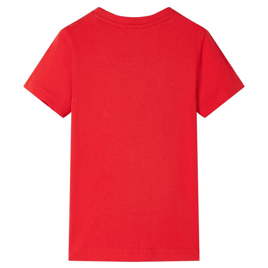 Vidaxl kindershirt 140 rood