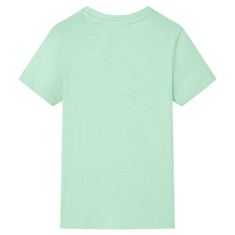 Afbeelding laden in galerijviewer, Vidaxl kindershirt 140 lichtgroen
