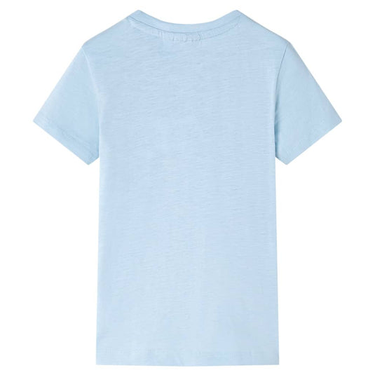 Vidaxl kindershirt 128 lichtblauw