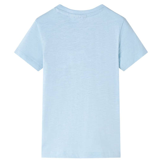 Vidaxl kindershirt 140 lichtblauw