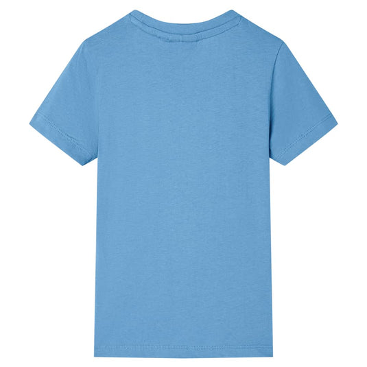 Vidaxl kindershirt 116 middenblauw