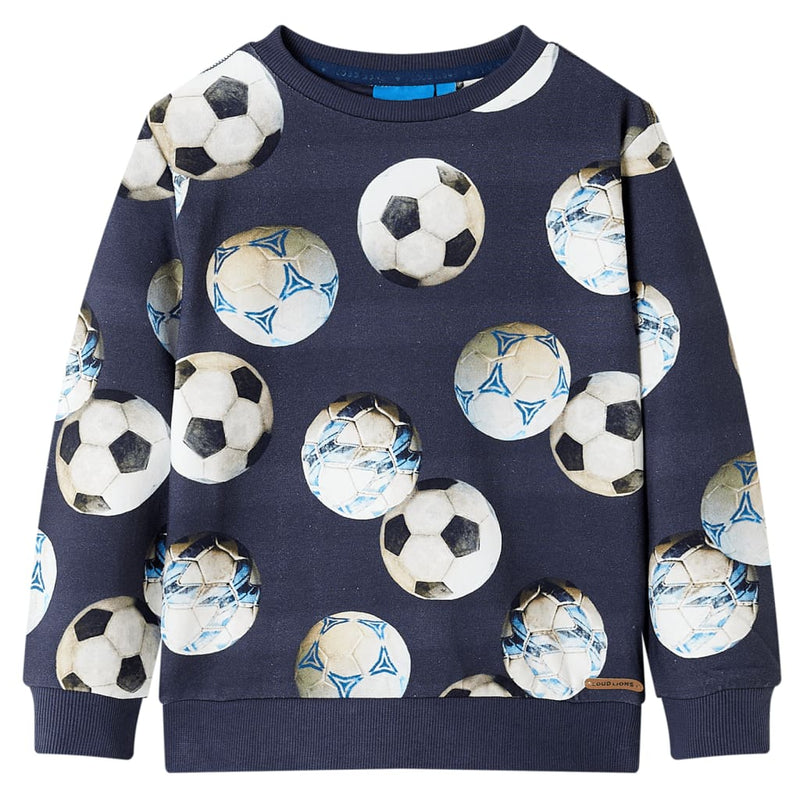 Afbeelding laden in galerijviewer, VidaXL Kindertrui 140 marineblauw
