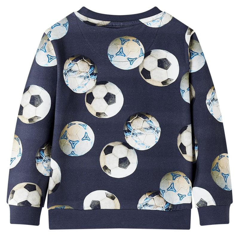Afbeelding laden in galerijviewer, VidaXL Kindertrui 140 marineblauw
