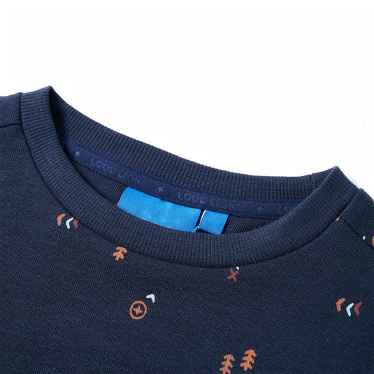 Vidaxl kindertrui 116 gemêleerd marineblauw