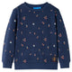 Vidaxl kindertrui 128 gemêleerd marineblauw