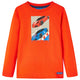 Vidaxl kindershirt met lange mouwen 128 felroranje