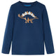 VidaXL Kindershirt met lange mouwen 140 marineblauw