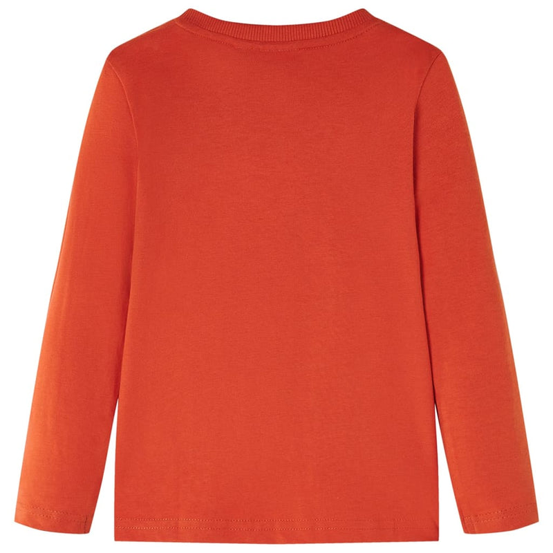 Afbeelding laden in galerijviewer, VidaXL Kindershirt met lange mouwen 104 oranje
