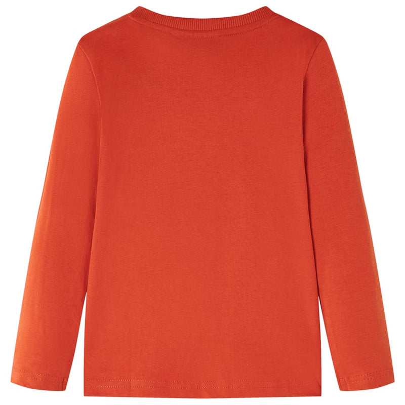 Afbeelding laden in galerijviewer, Vidaxl kindershirt met lange mouwen 140 oranje
