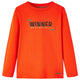Vidaxl kindershirt met lange mouwen 104 felroranje
