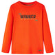 Vidaxl kindershirt met lange mouwen 116 felroranje