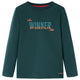 Vidaxl kindershirt met lange mouwen 116 donkergroen