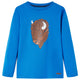 VidaXL Kindershirt met lange mouwen 104 kobaltblauw