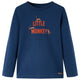 Vidaxl kindershirt met lange mouwen 140 marineblauw