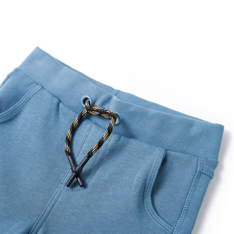 Afbeelding laden in galerijviewer, Vidaxl kinderjoggingbroek 128 blauw
