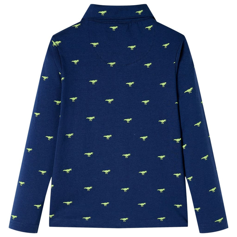 Afbeelding laden in galerijviewer, Vidaxl kindershirt 92 marineblauw
