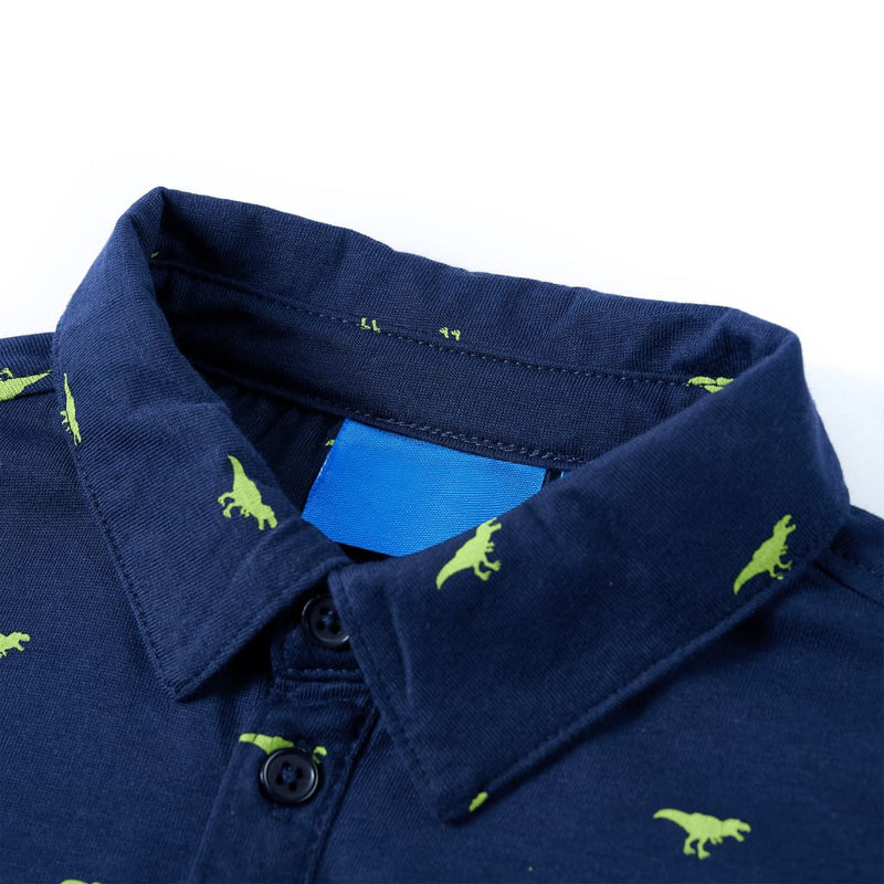 Afbeelding laden in galerijviewer, Vidaxl kindershirt 92 marineblauw
