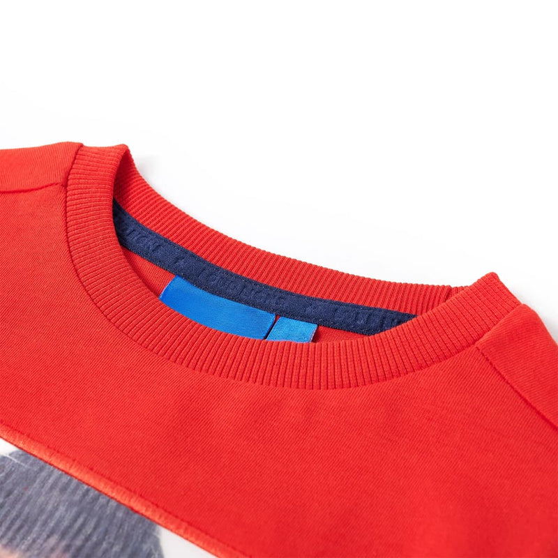 Afbeelding laden in galerijviewer, Vidaxl kindershirt met lange mouwen 140 rood
