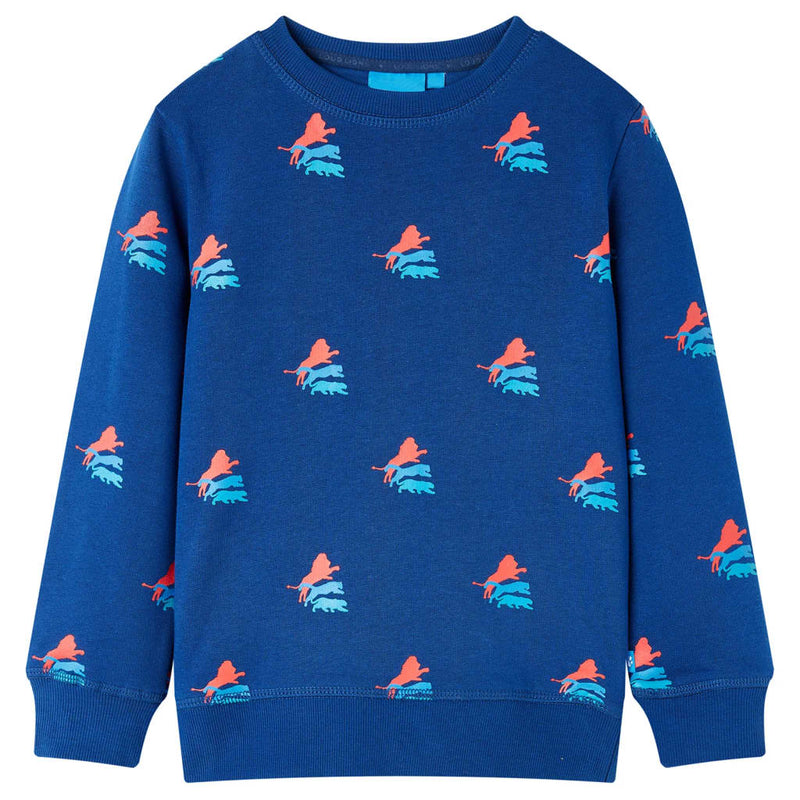 Afbeelding laden in galerijviewer, VidaXL Kindertrui 92 donkerblauw
