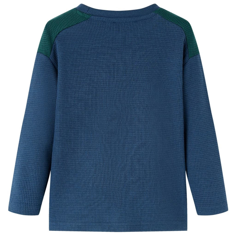 Afbeelding laden in galerijviewer, VidaXL Kindertrui 92 marineblauw

