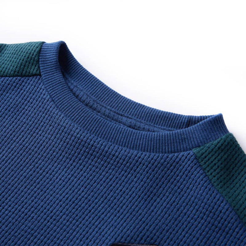 Afbeelding laden in galerijviewer, VidaXL Kindertrui 92 marineblauw
