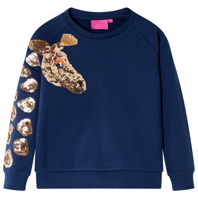 Afbeelding laden in galerijviewer, Vidaxl kindertrui 128 marineblauw
