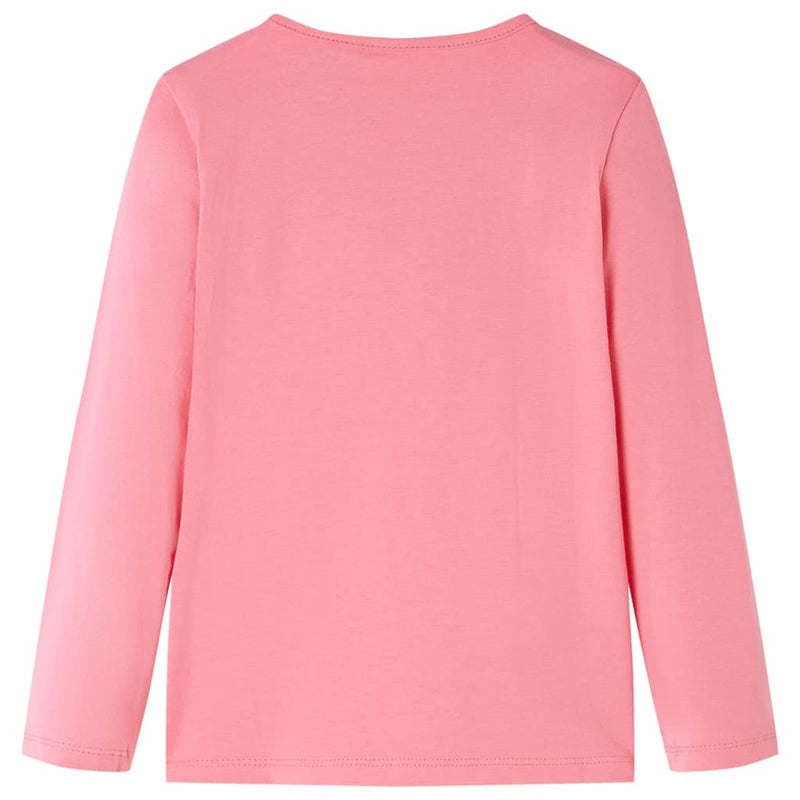 Afbeelding laden in galerijviewer, VidaXL Kindershirt met lange mouwen 140 roze
