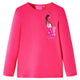 VidaXL Kindershirt met lange mouwen 92 felroze